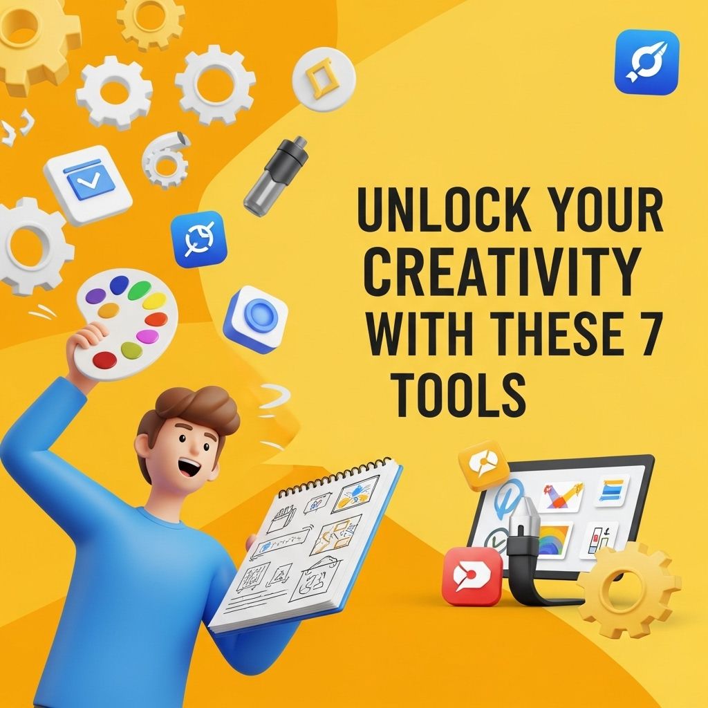 Unlock Your Creativity: 7 Essential Tools unlock creativity 7 tools