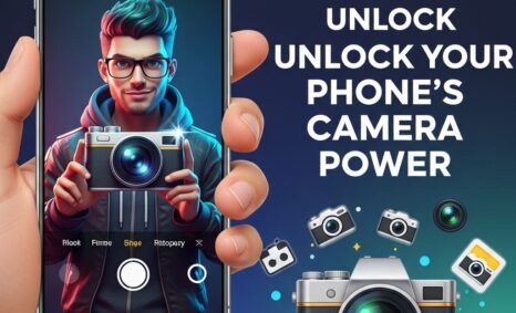 unlock phone camera power