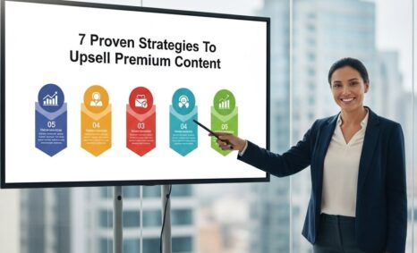upsell premium content strategies