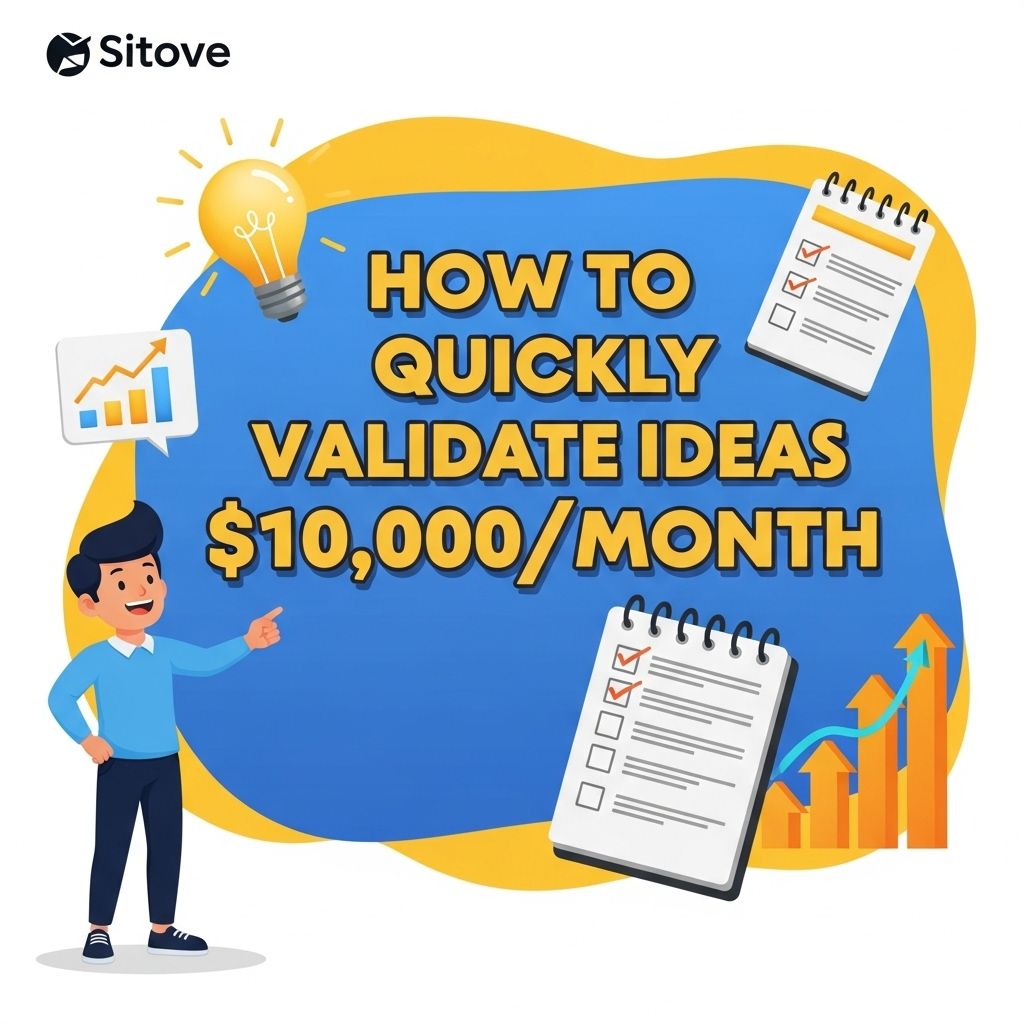 Quickly Validate Your Ideas for $10,000/Month validate ideas 10000 month