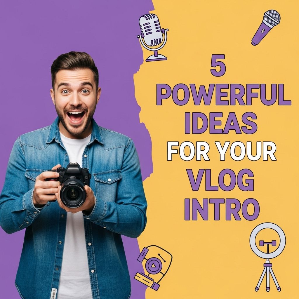 vlog intro ideas