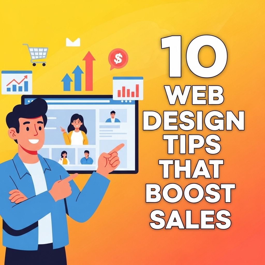 web design tips boost sales