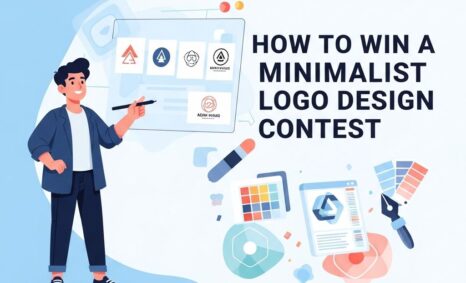 win minimalist logo contest