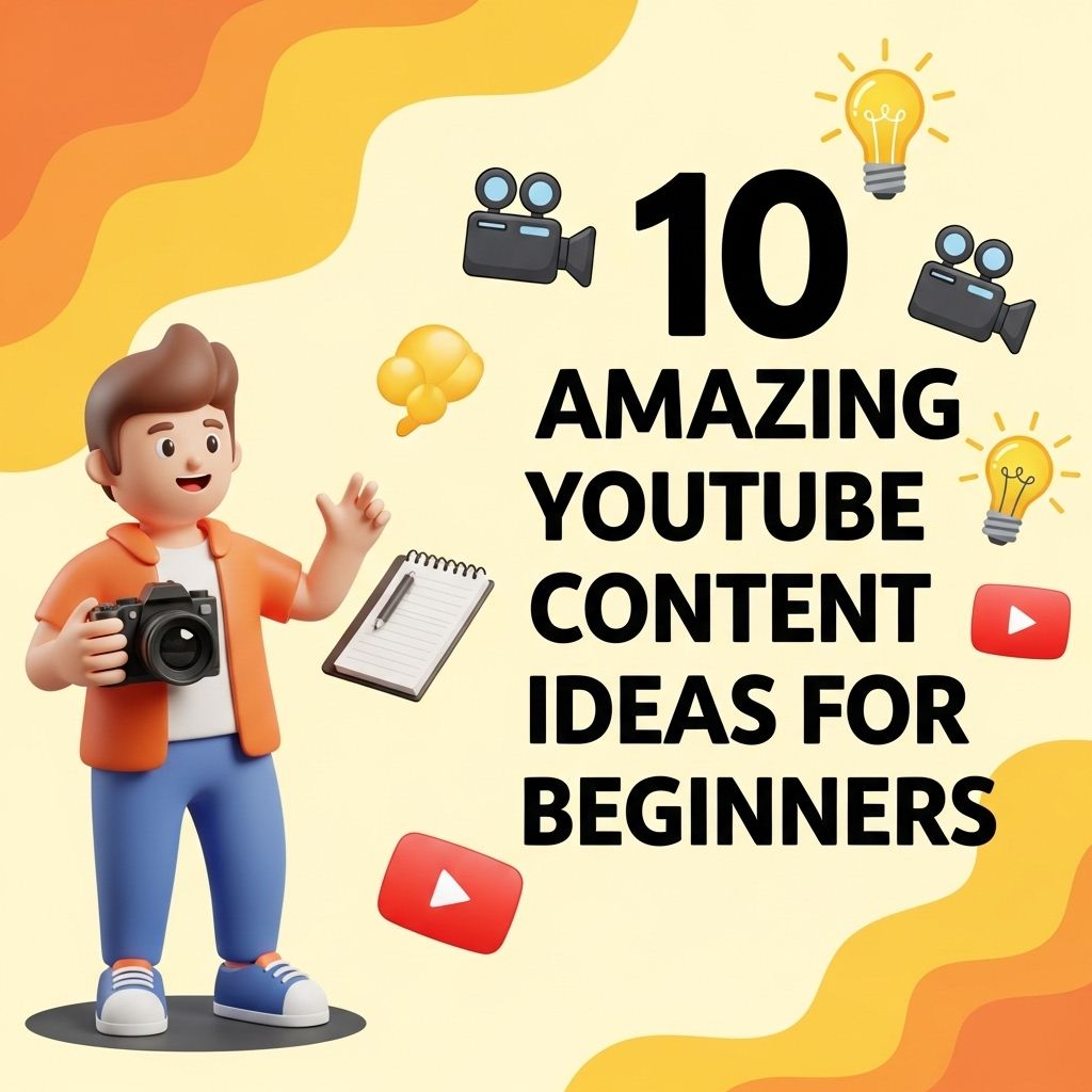 10 Incredible YouTube Content Ideas for New Creators youtube content ideas beginners