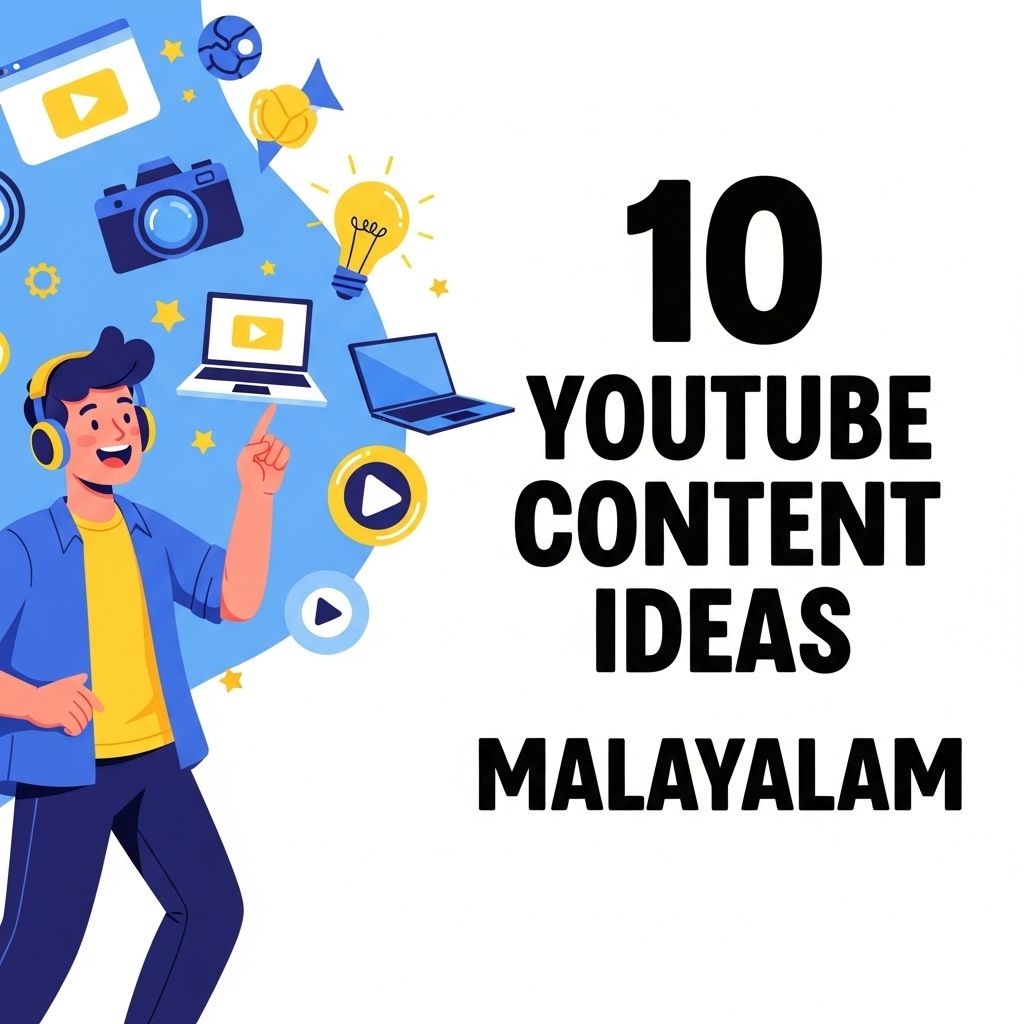 10 Creative YouTube Content Ideas in Malayalam youtube content ideas malayalam
