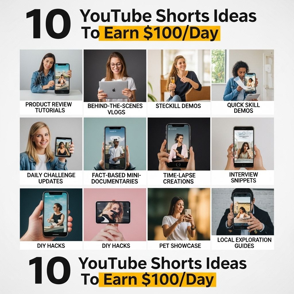 youtube shorts ideas earn money