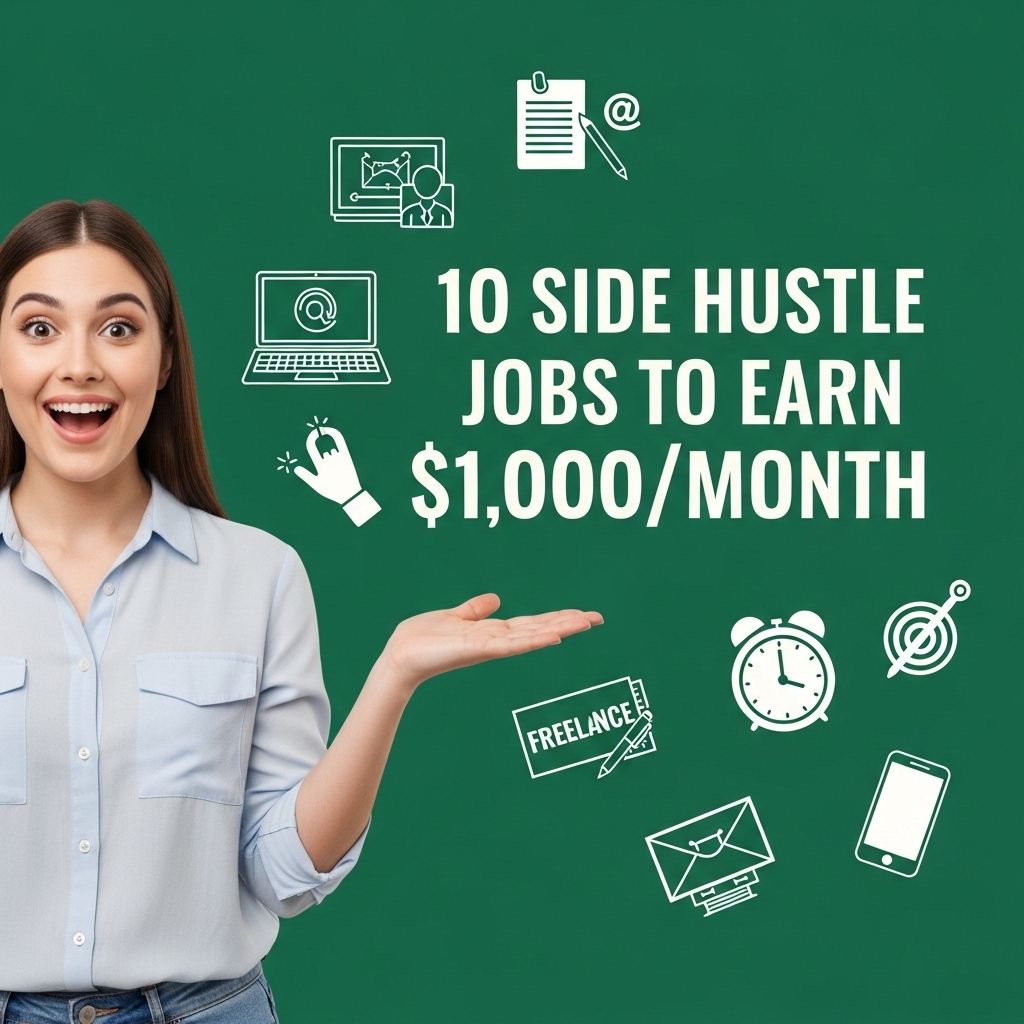 10 side hustle jobs