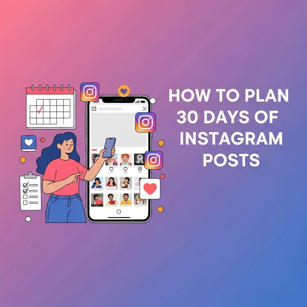 30-Day Instagram Content Calendar: Plan Posts Like a Pro 30 day instagram content calendar
