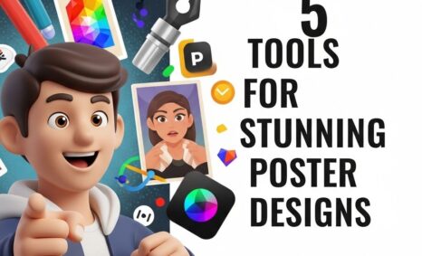 5 essential tools poster designs
