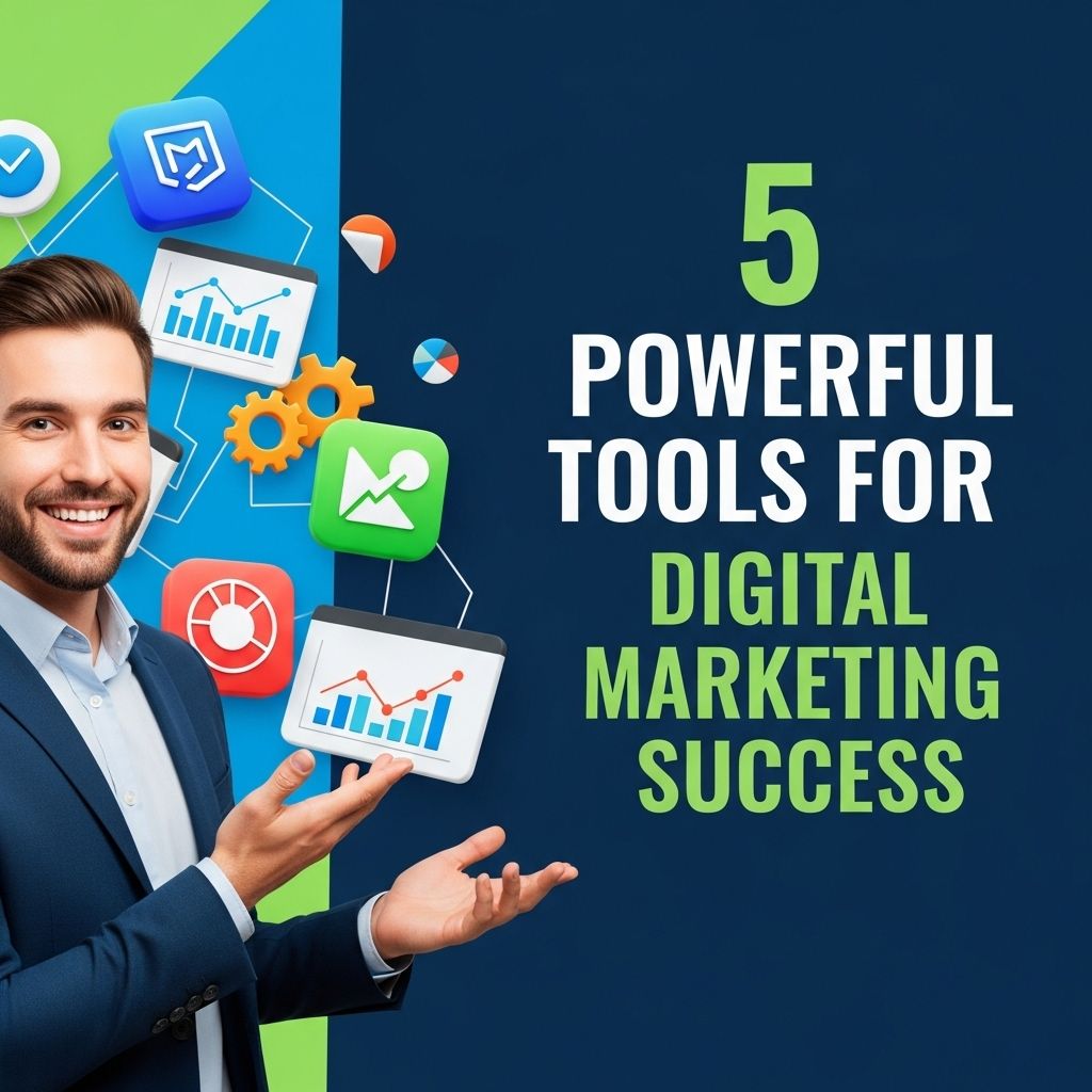 5 Powerful Tools for Digital Marketing Success 5 powerful digital marketing tools
