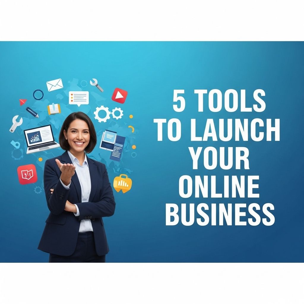 5 tools launch online business