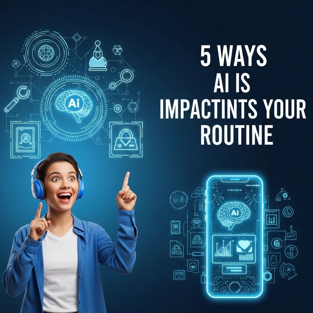 5 Ways AI Is Transforming Your Daily Routine ai impacting daily routine
