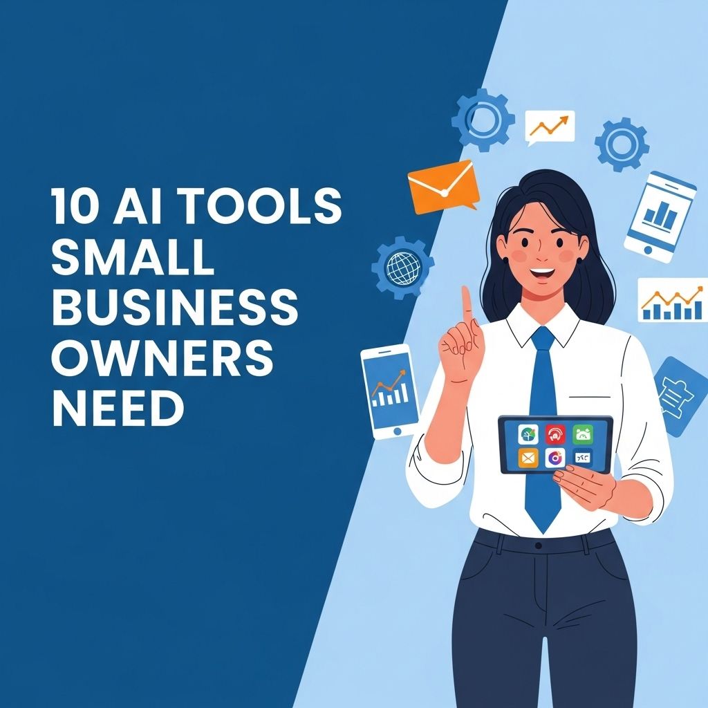 10 Essential AI Tools for Small Business Owners ai tools small business