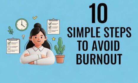 avoid burnout 10 steps