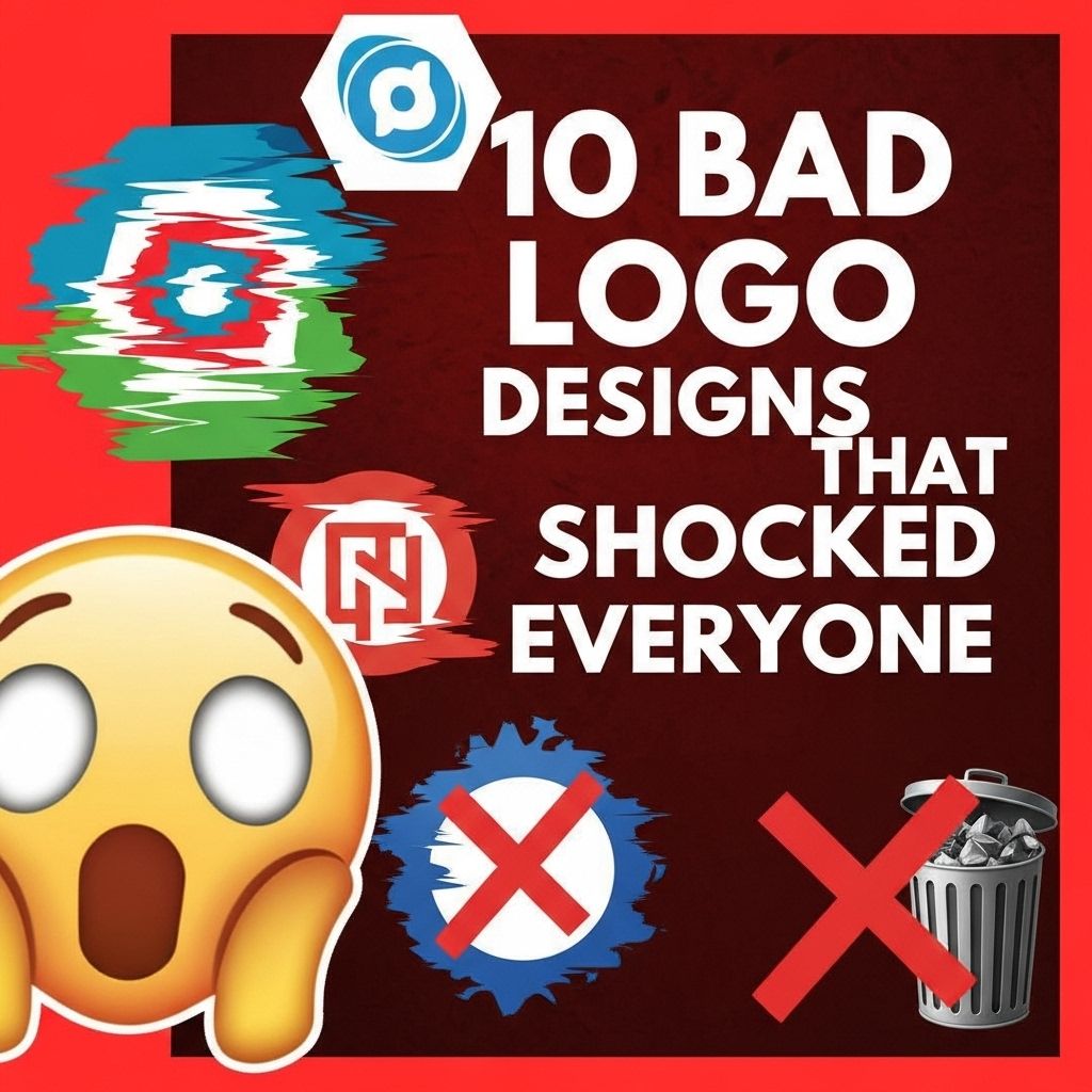 bad logo designs shocked