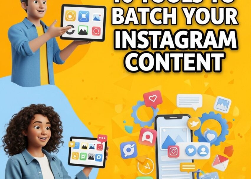 batch instagram content tools