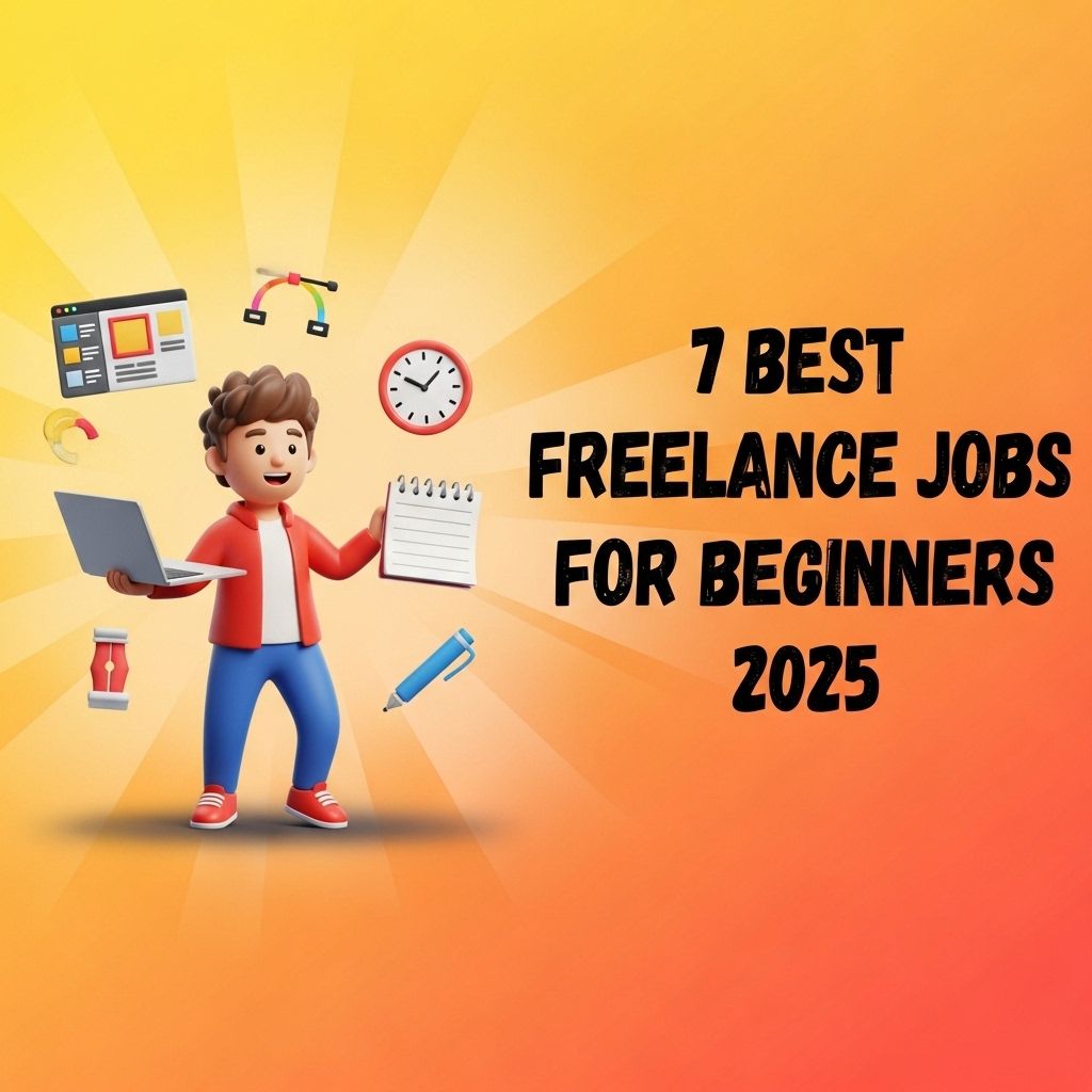 7 Best Freelance Jobs for Beginners in 2025 best freelance jobs beginners 2025