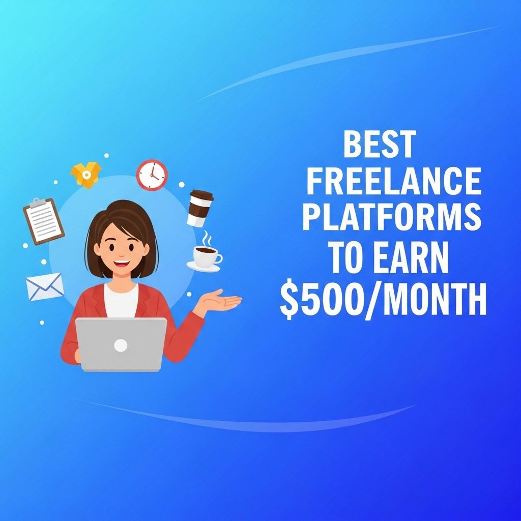 Top Freelance Platforms to Make $500 Monthly best freelance platforms 500 month