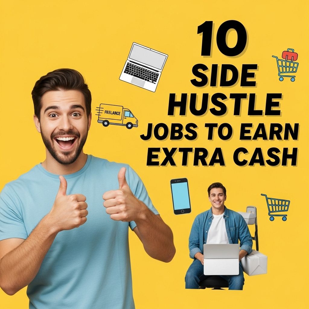10 Best Side Hustle Jobs to Earn Extra Cash best side hustle jobs
