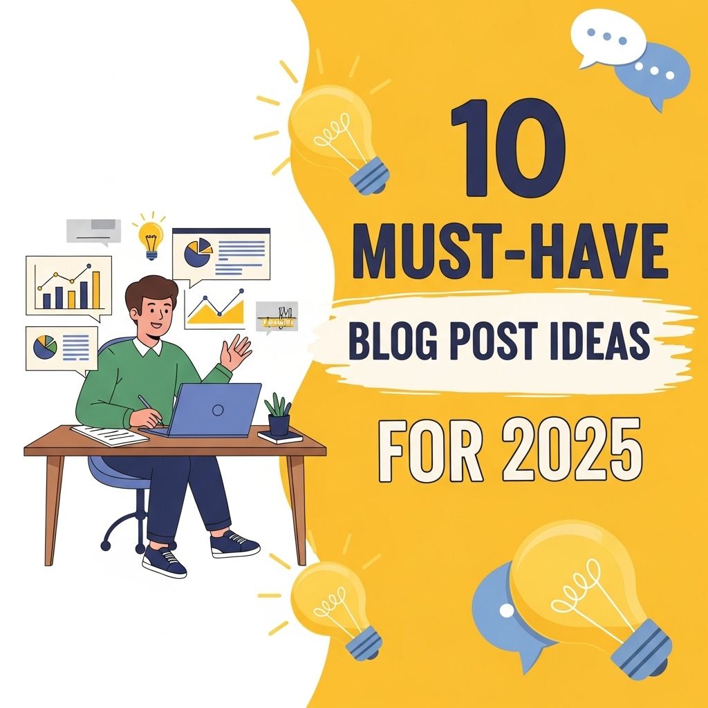 10 Must-Have Blog Post Ideas for 2025 blog post ideas 2025