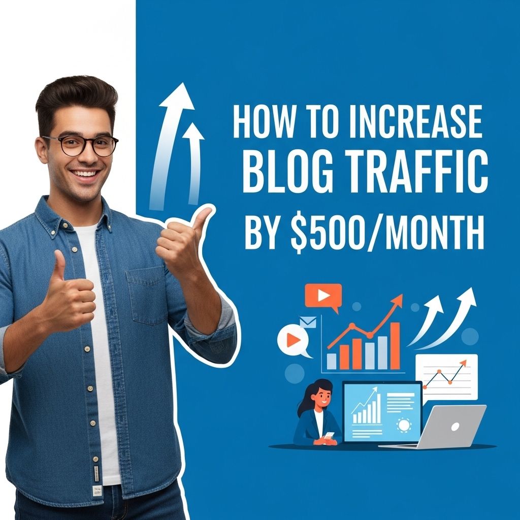 boost blog traffic 500 monthly