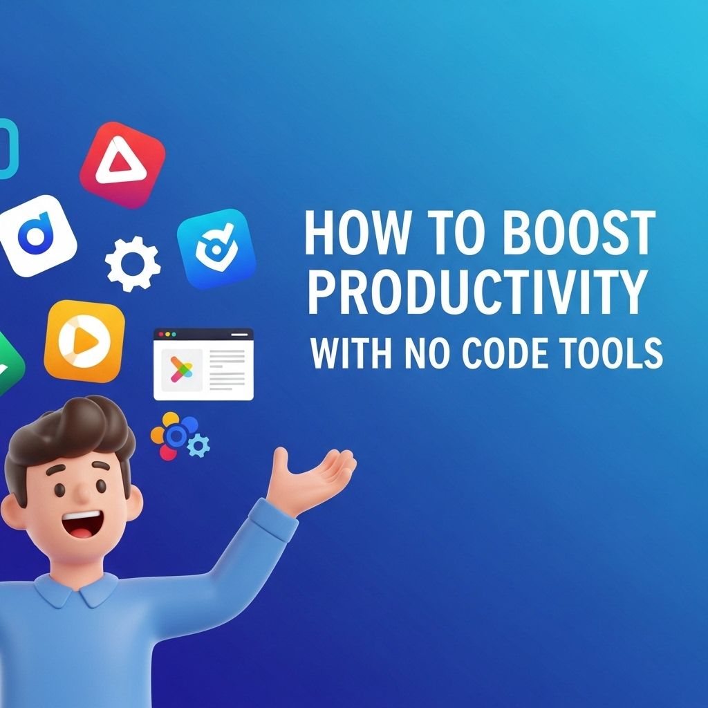 boost productivity no code tools