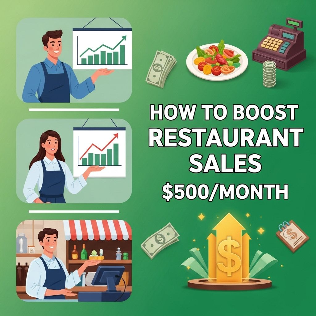 Boost Your Restaurant Sales by $500 Monthly boost restaurant sales