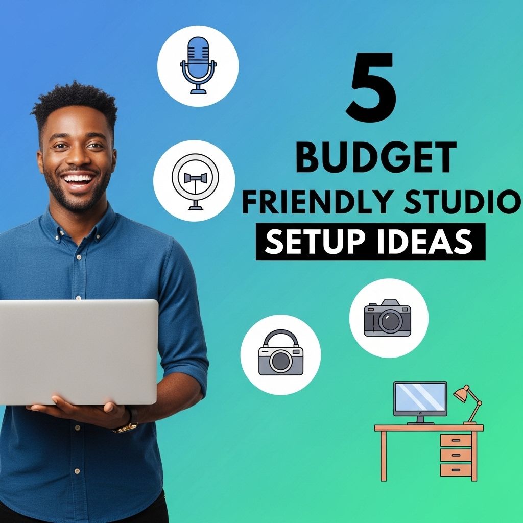 budget friendly studio setup 1