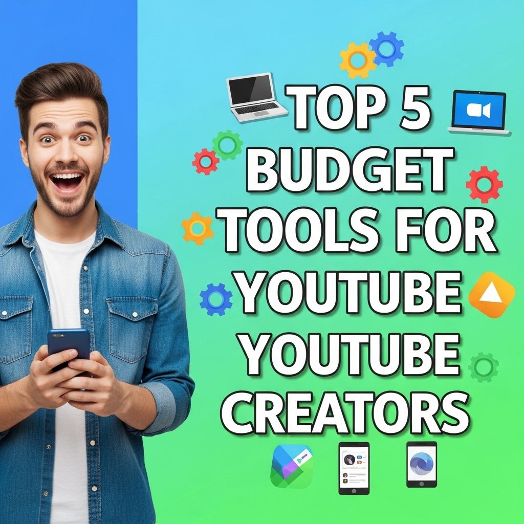 budget tools youtube creators