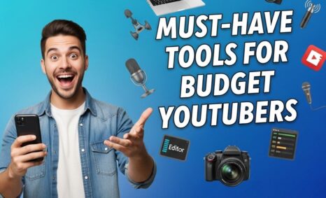 budget youtuber tools