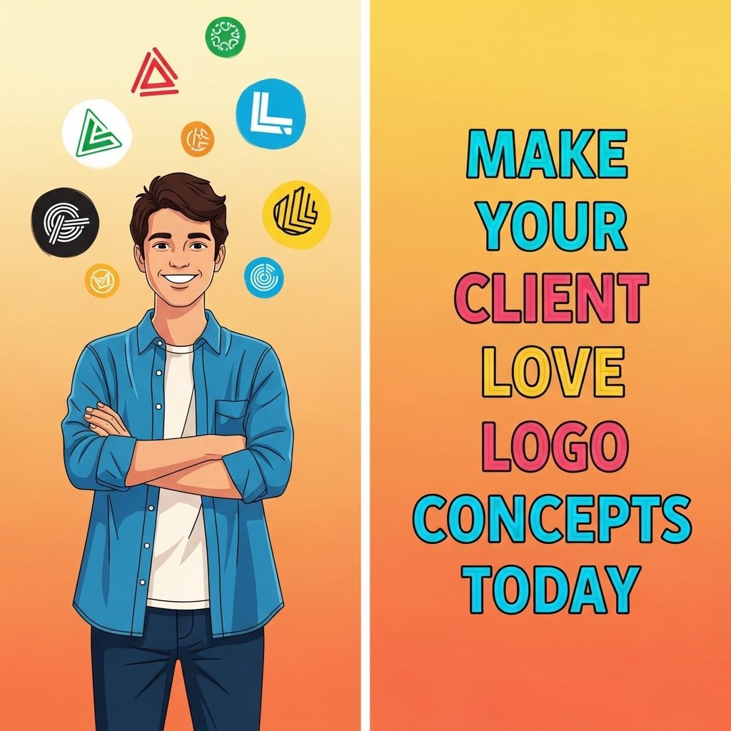 client love logo concepts