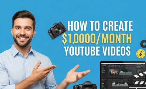 create 1000 month youtube videos