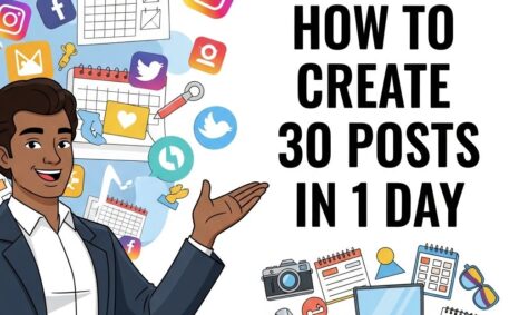create 30 posts in one day