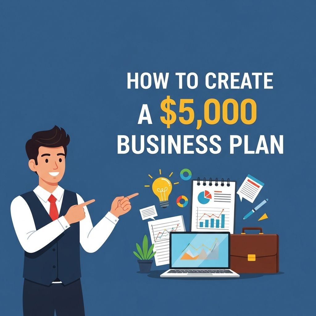Create a $5,000 Business Plan in Easy Steps create 5000 business plan