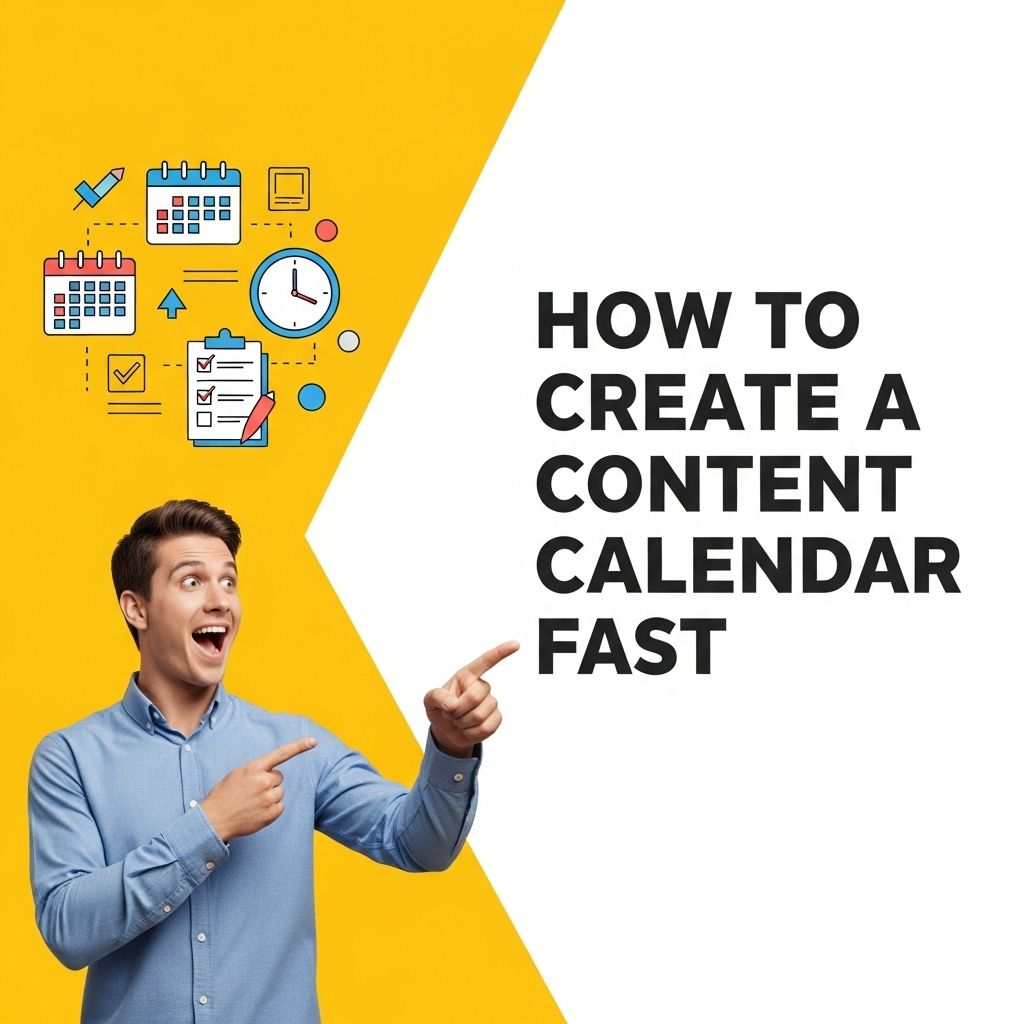 create content calendar fast