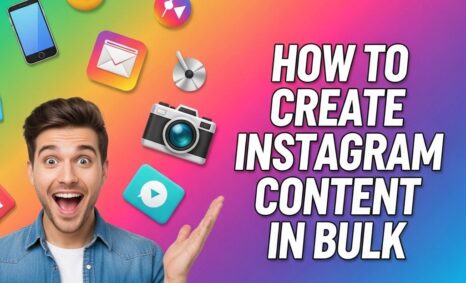 create instagram content bulk