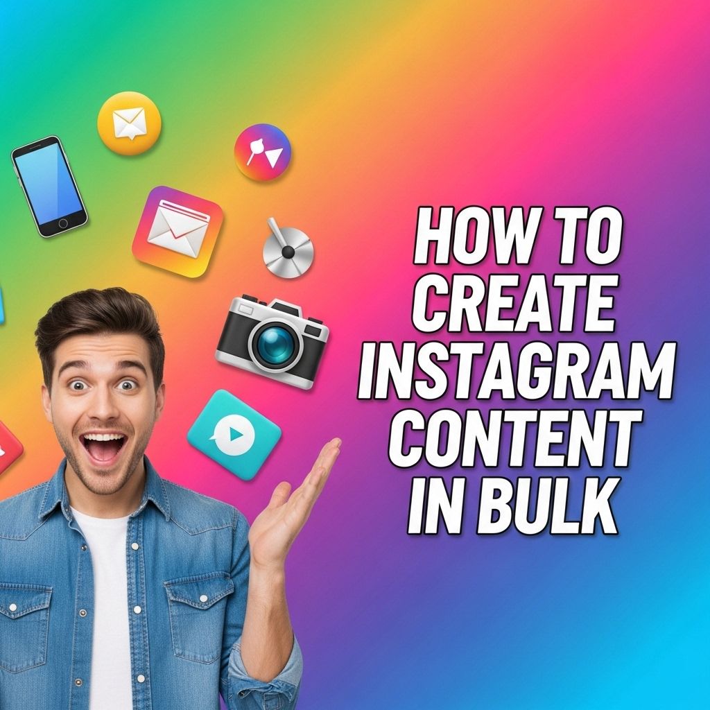 create instagram content bulk
