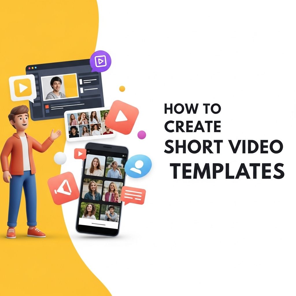 create short video templates