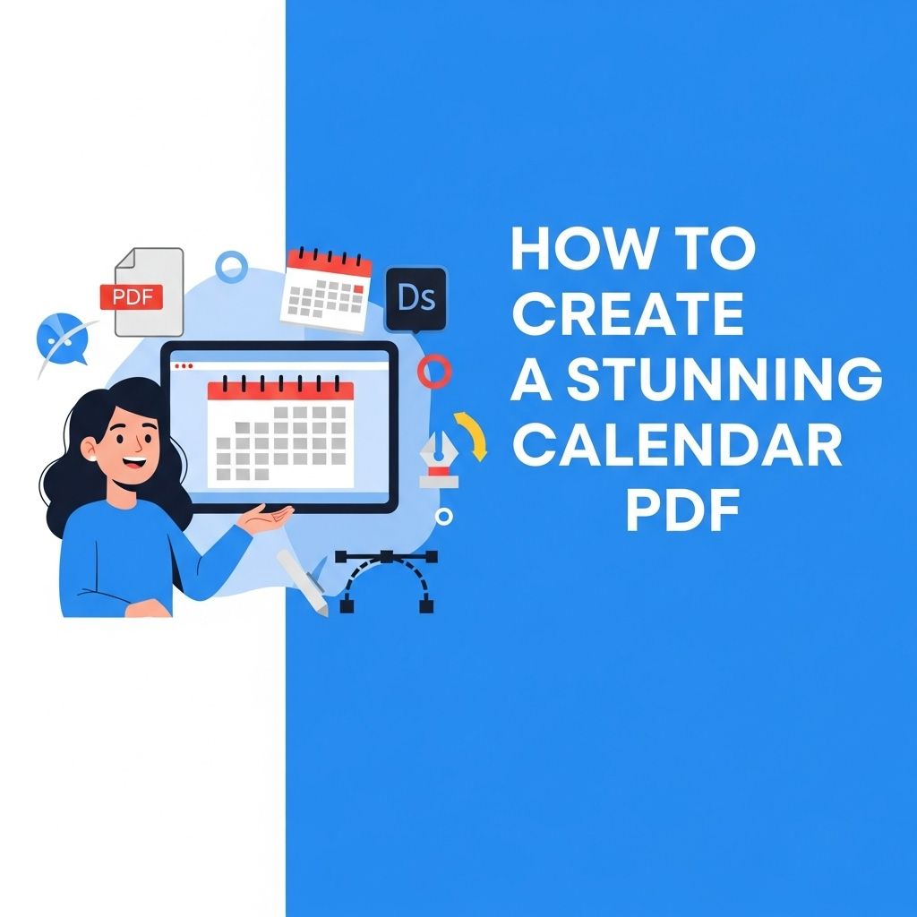 create stunning calendar pdf