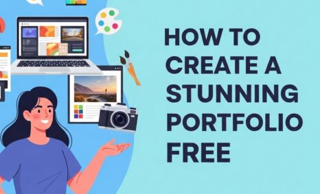 create stunning portfolio free