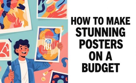 create stunning posters budget