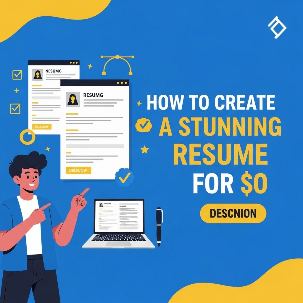 Create a Stunning Resume for Free create stunning resume free