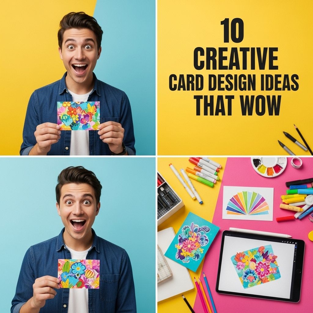 10 Creative Card Design Ideas That WOW creative card design ideas