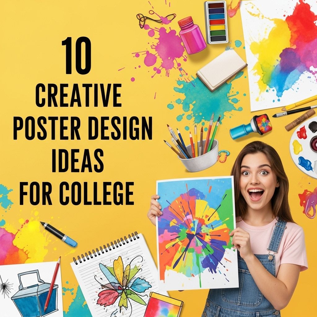 creative poster design college