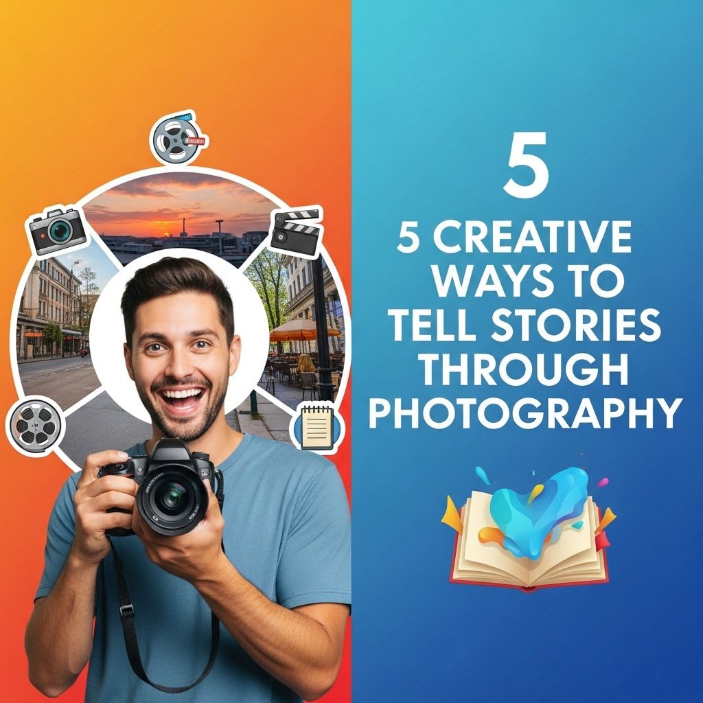 5 Creative Ways to Tell Stories Through Photography creative storytelling photography