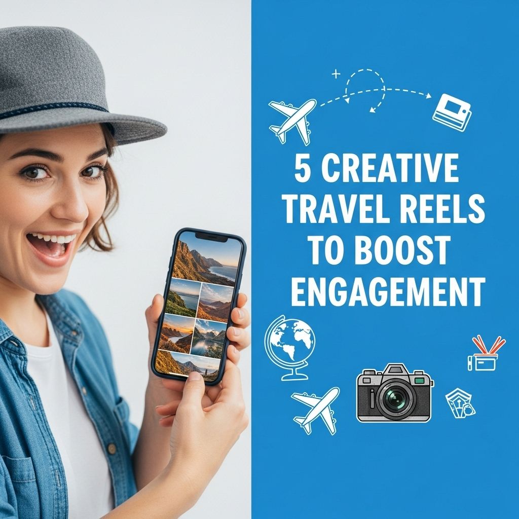 creative travel reels engagement