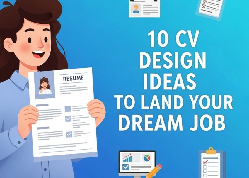 10 Creative CV Design Ideas to Land Your Dream Job cv design ideas dream job