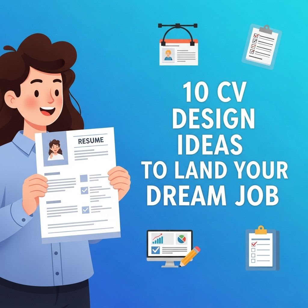 10 Creative CV Design Ideas to Land Your Dream Job cv design ideas dream job