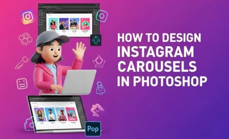 design instagram carousels photoshop