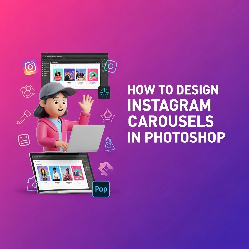 Mastering Instagram Carousels: Design Tips in Photoshop design instagram carousels photoshop